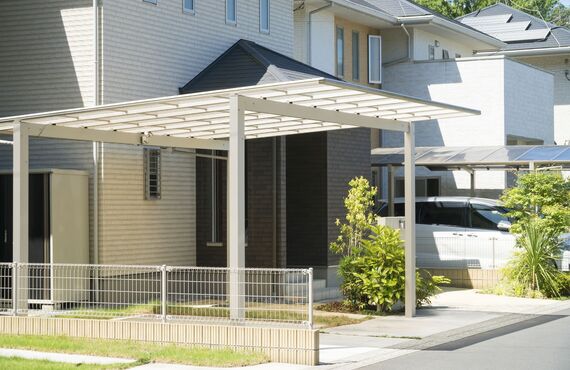 意匠を凝らしたエクステリアを施工 | 大阪市でリフォームなら実績多数の奥野工務店